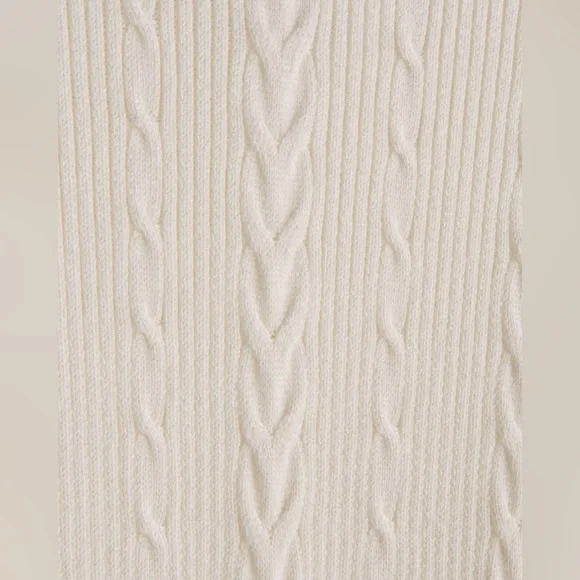 Abercrombie Long-Sleeve Cable Mini Sweater Dress - Picture 2 of 2